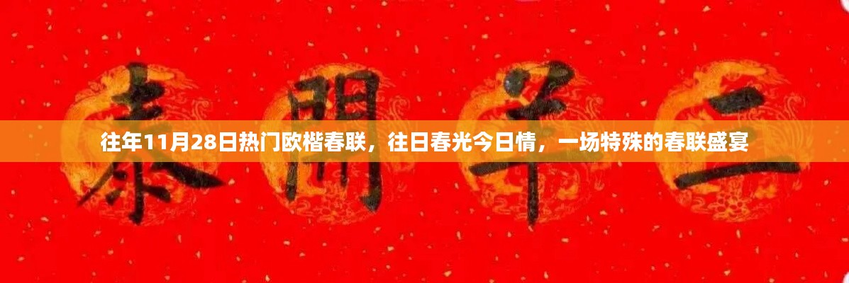 往年11月28日欧楷春联盛宴，往日春光与今日情感的交融