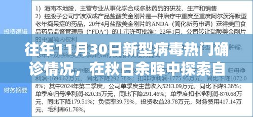秋日余晖中的病毒探索与心灵之旅，自然美景中的病毒确诊与避世体验