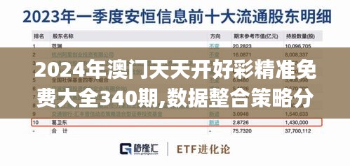 2024年澳门天天开好彩精准免费大全340期,数据整合策略分析_WearOS17.703-7