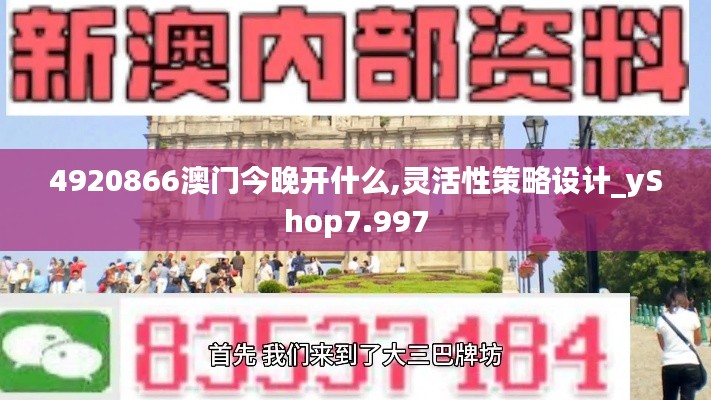 4920866澳门今晚开什么,灵活性策略设计_yShop7.997