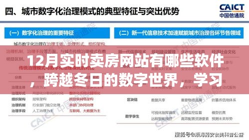 冬日的数字世界，卖房软件与信心之旅