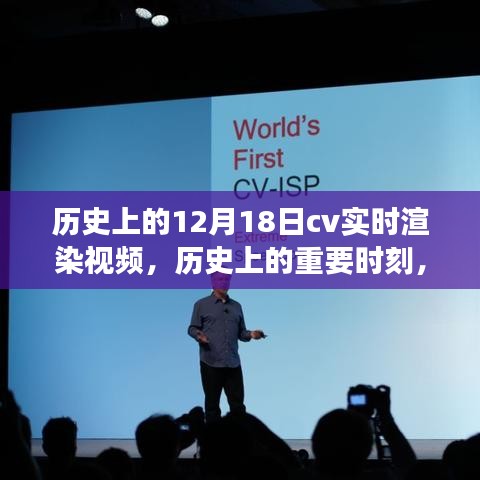 历史上的十二月十八日，CV实时渲染技术革新之旅回顾