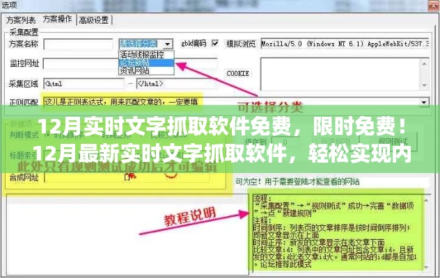 实时文字抓取软件免费来袭，轻松整理内容，限时免费体验！