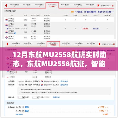 东航MU2558航班实时动态，智能追踪的翅膀引领未来飞行新纪元