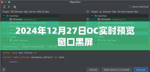 OC实时预览窗口黑屏问题解决方案探讨