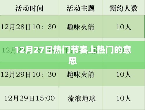 热门节奏引爆流行，揭秘上热门的秘密