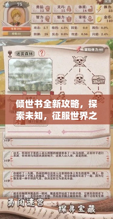 倾世书全新攻略，探索未知，征服世界之旅