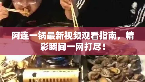 阿连一锅最新视频观看指南，精彩瞬间一网打尽！