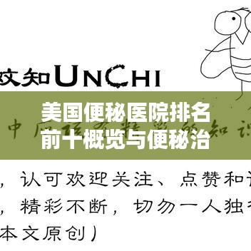 美国便秘医院排名前十概览与便秘治疗详解