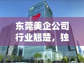 东莞美企公司行业翘楚，独占鳌头