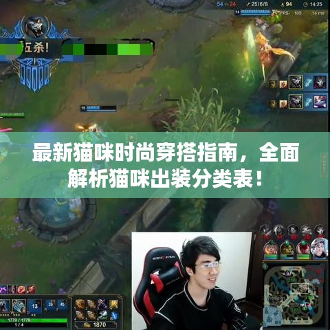 最新猫咪时尚穿搭指南，全面解析猫咪出装分类表！