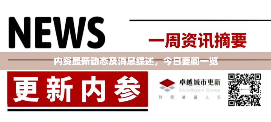 内资最新动态及消息综述，今日要闻一览