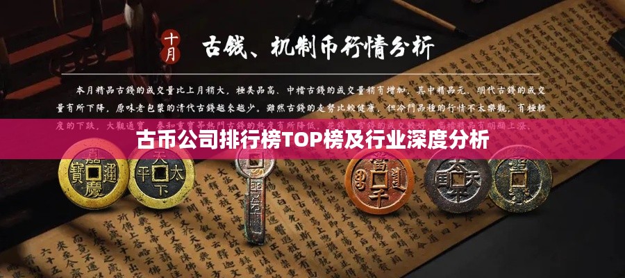 古币公司排行榜TOP榜及行业深度分析