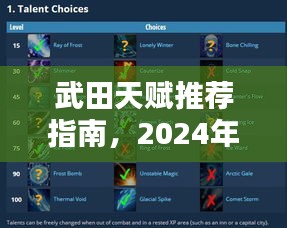 武田天赋推荐指南，2024年最新攻略揭秘！