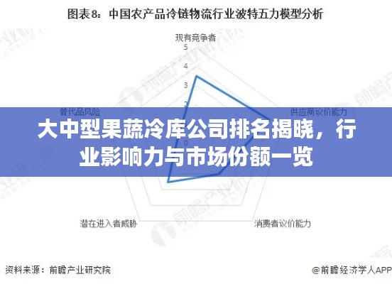 大中型果蔬冷库公司排名揭晓，行业影响力与市场份额一览