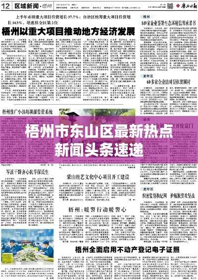 梧州市东山区最新热点新闻头条速递