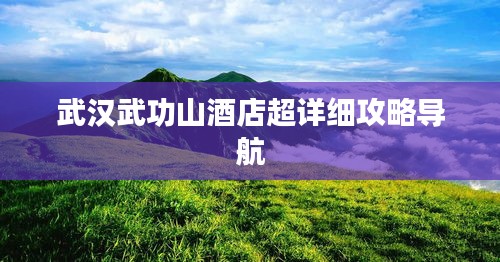 武汉武功山酒店超详细攻略导航