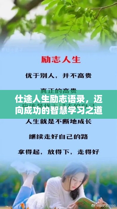 仕途人生励志语录，迈向成功的智慧学习之道