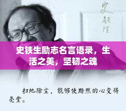 史铁生励志名言语录，生活之美，坚韧之魂
