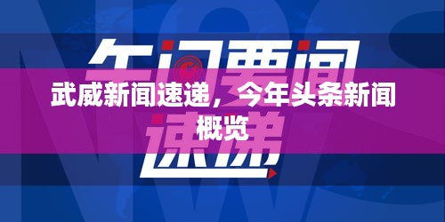 武威新闻速递，今年头条新闻概览