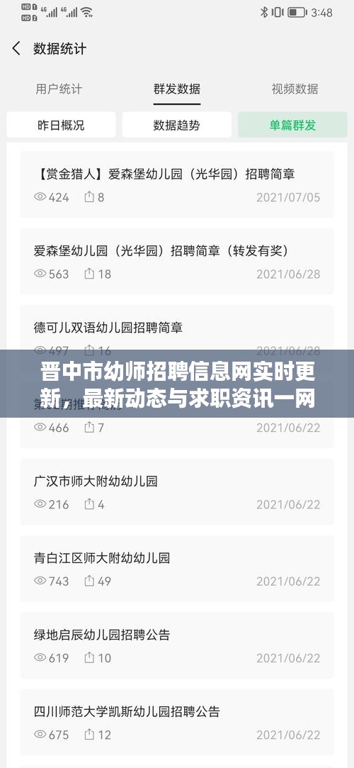 晋中市幼师招聘信息网实时更新，最新动态与求职资讯一网打尽