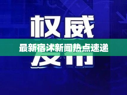 最新宿沭新闻热点速递