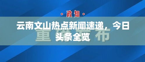 云南文山热点新闻速递，今日头条全览