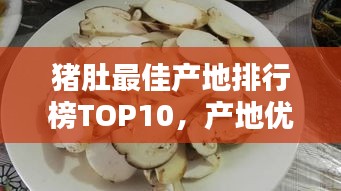 猪肚最佳产地排行榜TOP10，产地优质选择一网打尽