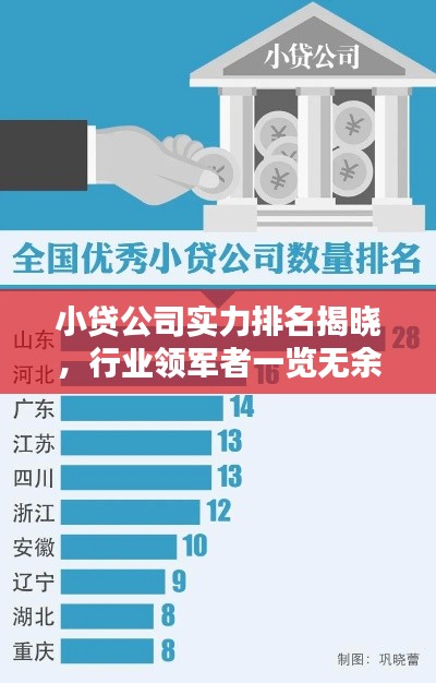 小贷公司实力排名揭晓，行业领军者一览无余