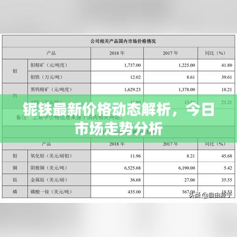铌铁最新价格动态解析，今日市场走势分析